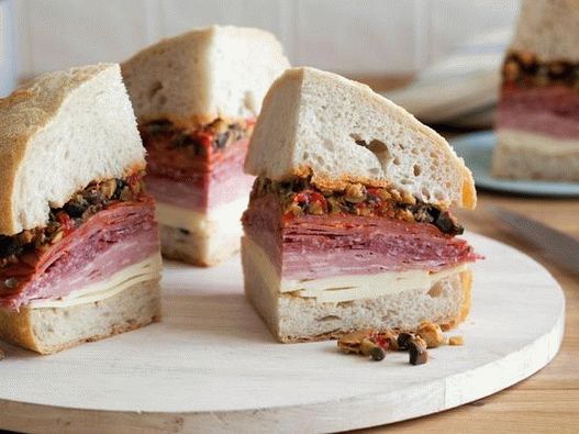 Photo - Giant Mufuletta Sandwich