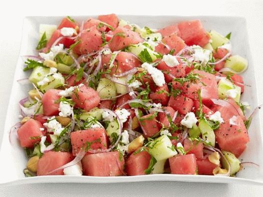 Photo - Watermelon and Cucumber Salad