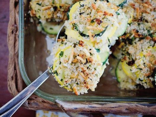 Photo of the dish - Oven zucchini casserole