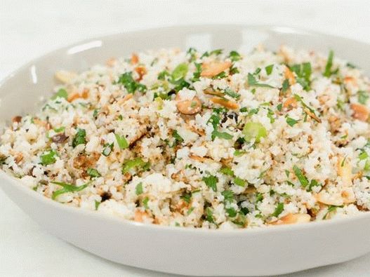 Dish Photography - Cauliflower Rice