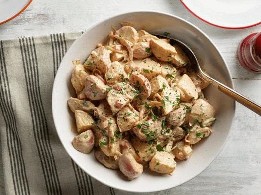 Dish Photography - Potato Salad from Mesa Grill Restaurant