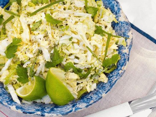 Photo of the dish - Salad with savoy cabbage