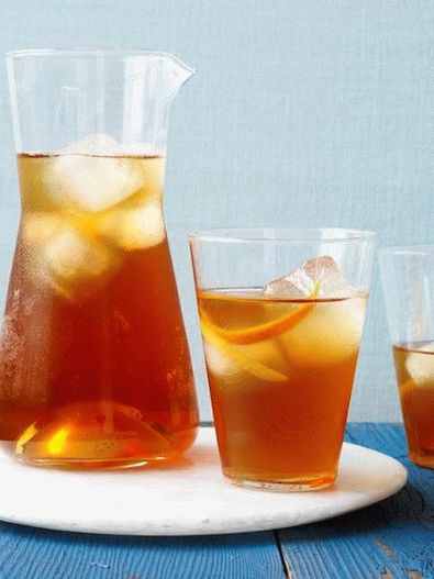 Photo - Iced tea with gin and cardamom