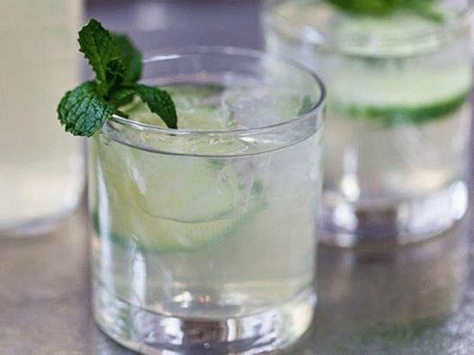 Photo - Cucumber Sangria with Elderberry Liqueur