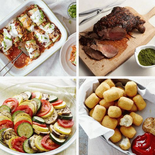 Photo Recipes for low-carb dishes