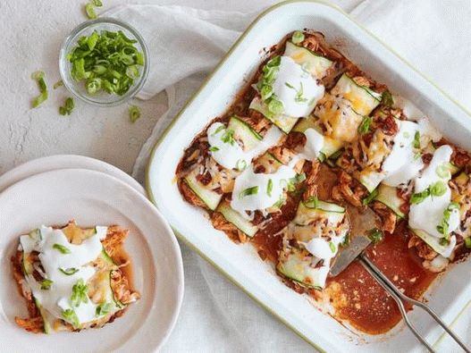 Zucchini Enchiladas