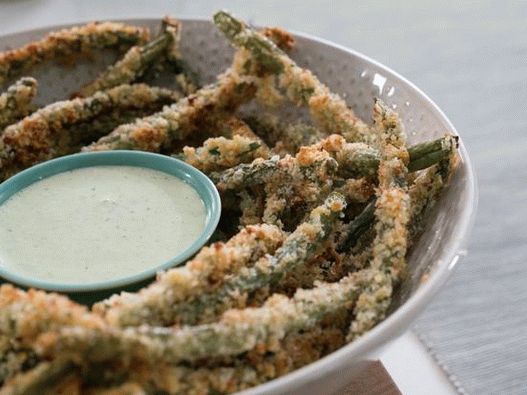 Crispy Green Beans in the Oven