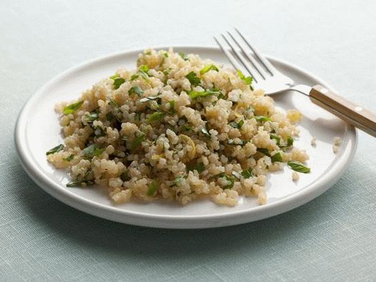 Quinoa with herbs