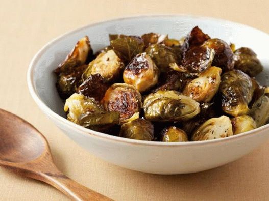 Fried Brussels sprouts