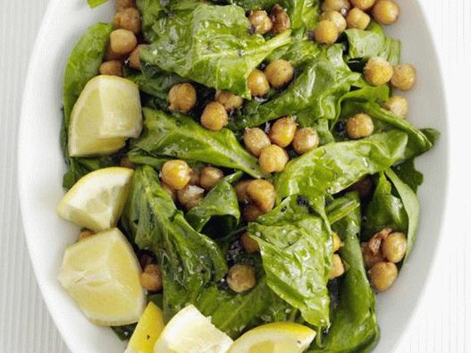 Spiced Baked Chickpeas and Spinach