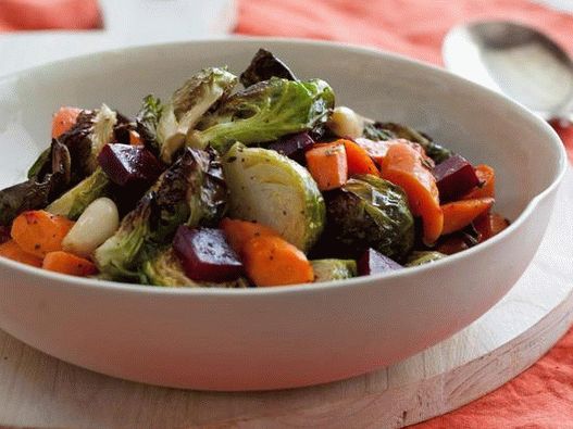 Baked vegetables