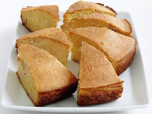 Wholemeal corn muffin (corn bread)