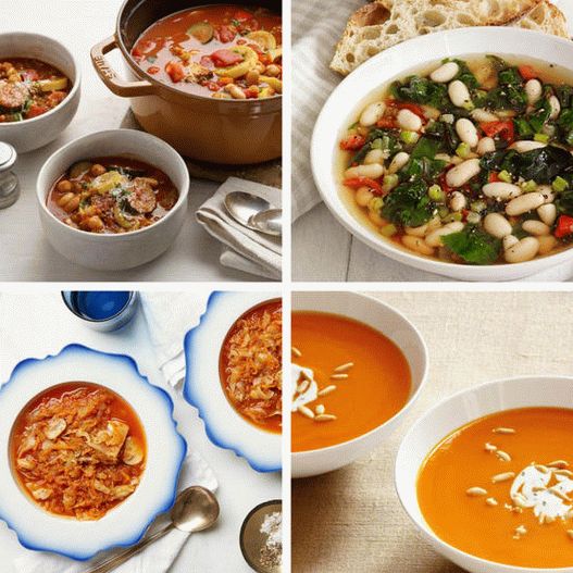 Photo Recipes for healthy and healthy soups