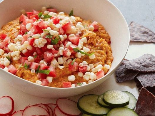 Spicy dip sauce Sukkotash