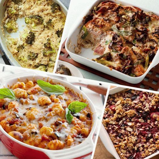 Photo Recipes for healthy casseroles
