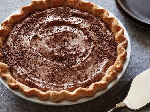 Photo - Light frozen cake with chocolate mousse