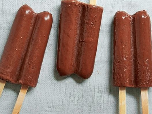 Photo - Yogurt ice cream with chocolate
