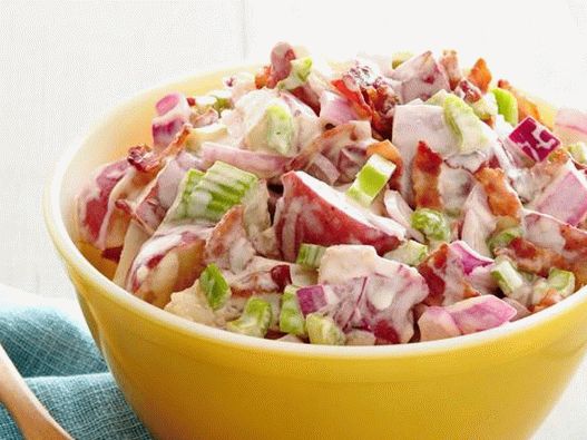 Super-spicy potato salad