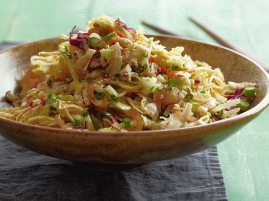 Asian style cabbage salad