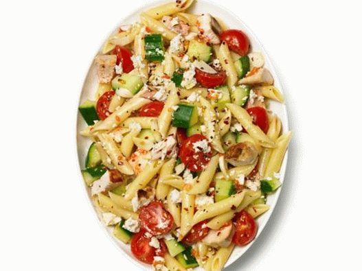Pasta salad: salad constructor by ingredients