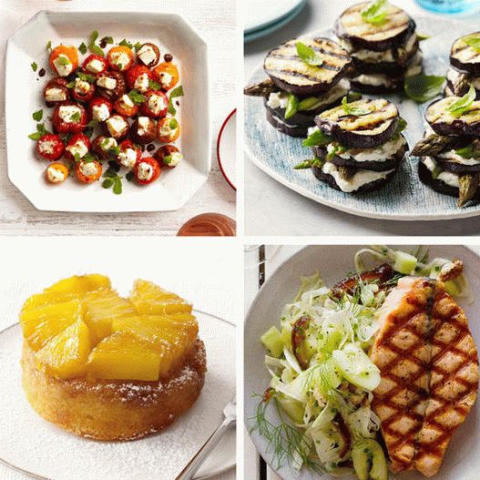 Photo Recipes of healthy summer dishes