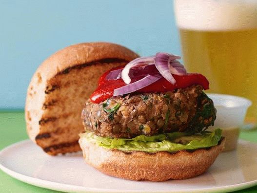 Vegan Lentil Burgers
