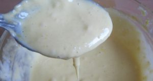 Fish in milk batter