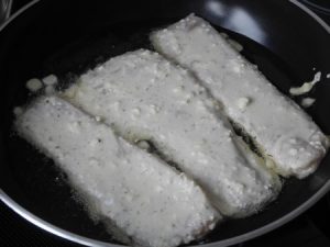 Fish in milk batter
