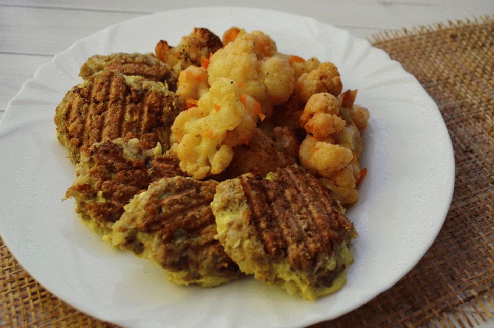 Grilled fish cakes