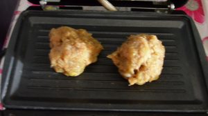 Grilled fish cakes