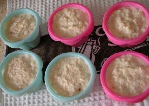 Fish souffle for children