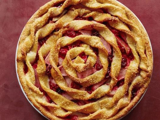 Photo of corrugated apple pie