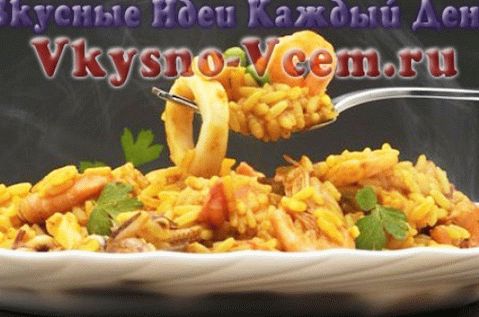 Seafood risotto