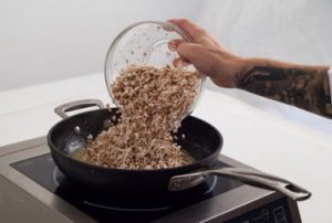 Mushroom risotto