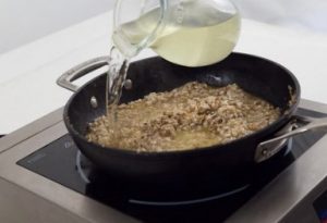 Mushroom risotto
