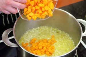 Pumpkin risotto
