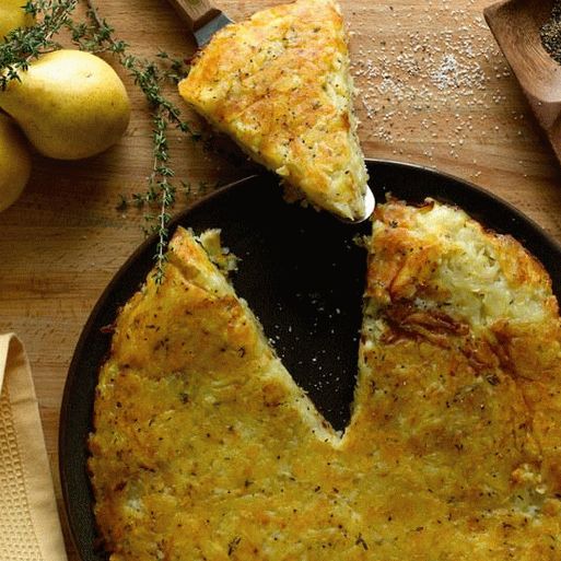 Photo of Rosti (Swiss fritters from grated potatoes)