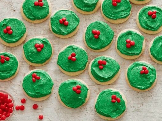 Photo Christmas cookies with icing