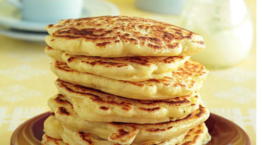Russian "red" pancakes