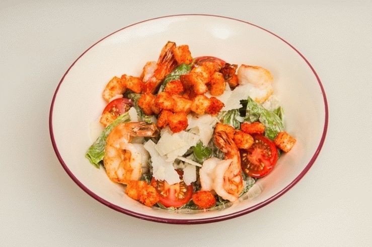 Shrimp Caesar Salad