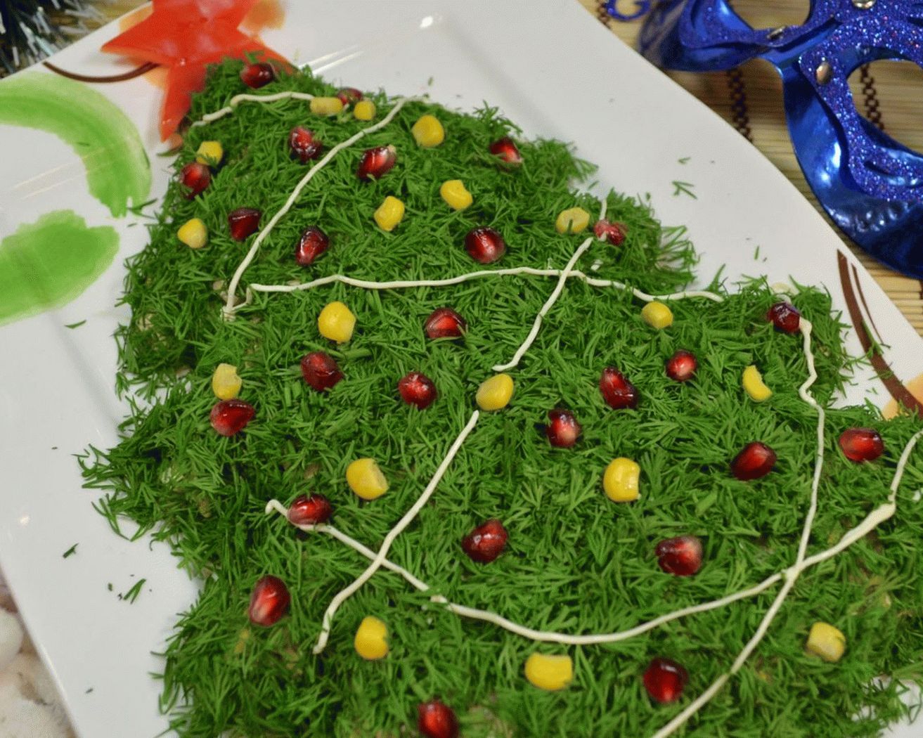 Herringbone salad