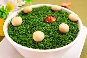 Salad "Mushroom Glade"