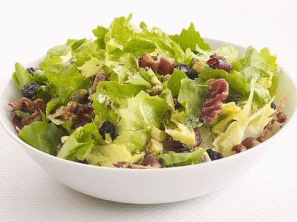 Photo Chicory Salad with Bacon