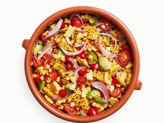 Photo Corn and Avocado Salad