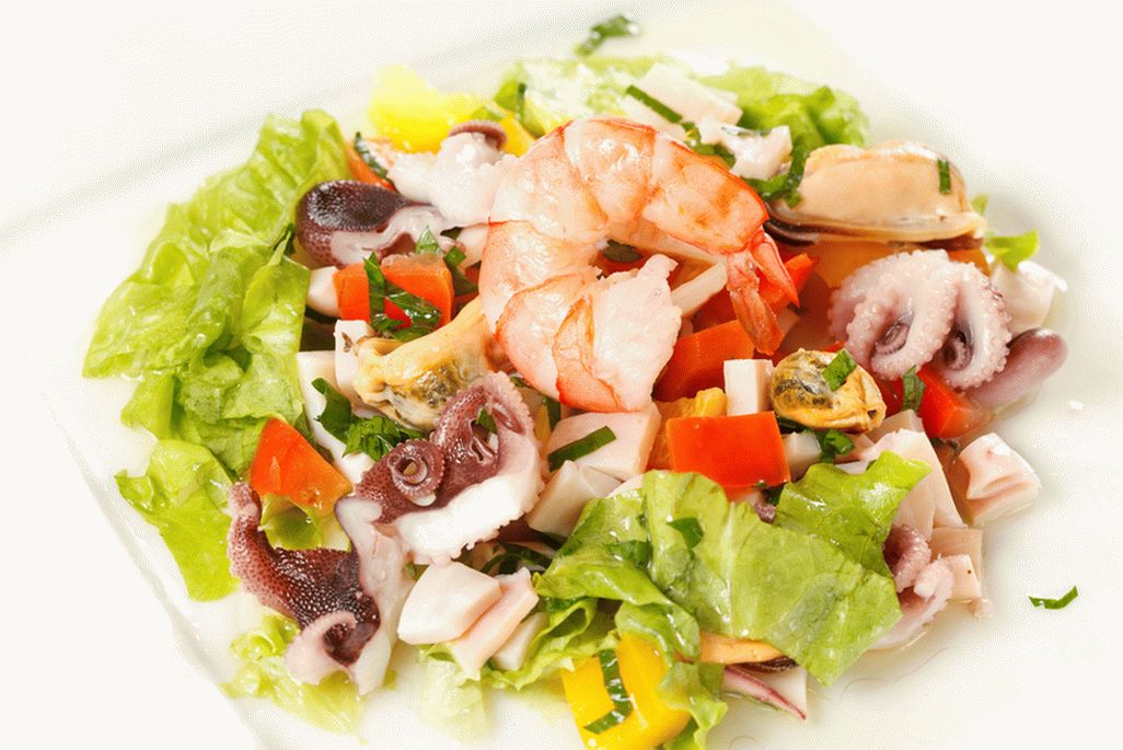 Seafood salad