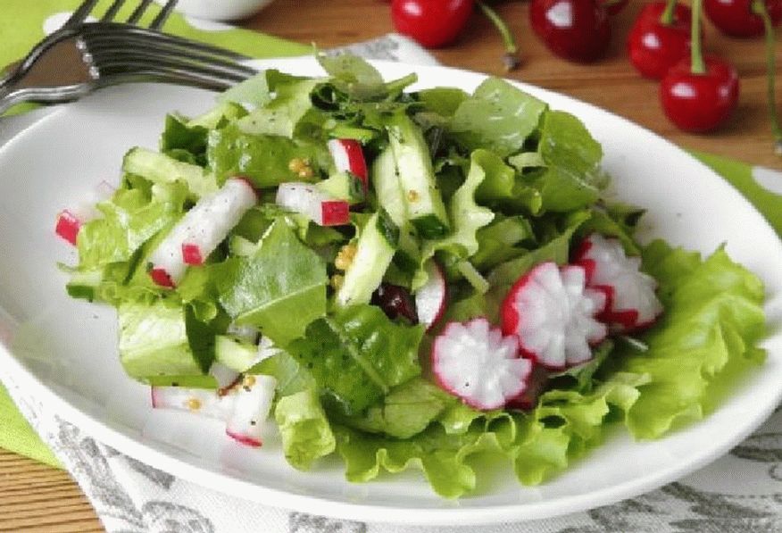 Dandelion salad