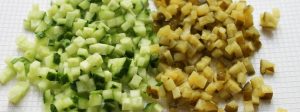 Boiled poultry salad