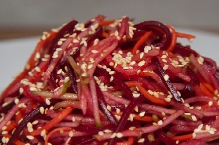 Beetroot Salad with Pear