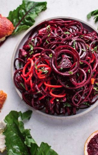 Photo Salad of grated carrots and beets