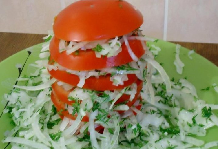 Uzbek pilaf salad
